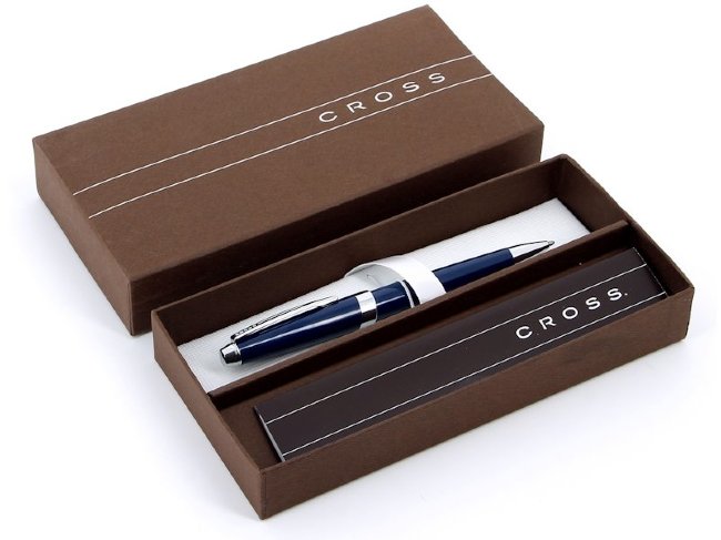 Шариковая ручка Cross Bailey, Blue Lacquer Шариковая ручка Cross Bailey, Blue Lacquer