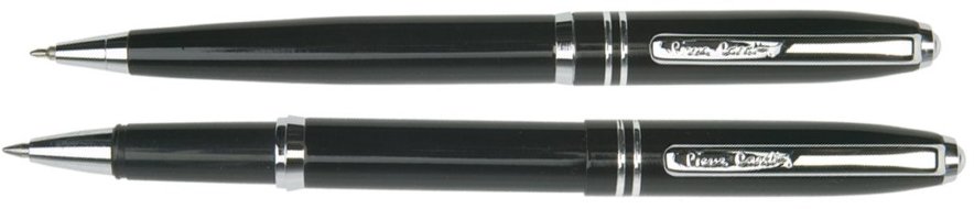 Набор: ручка шариковая и роллер Pierre Cardin Pen and Pen, черный лак
