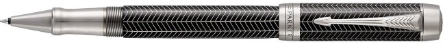 Ручка-роллер Parker Duofold Prestige T307, Black Chevron CT Ручка-роллер Parker Duofold Prestige T307, Black Chevron CT