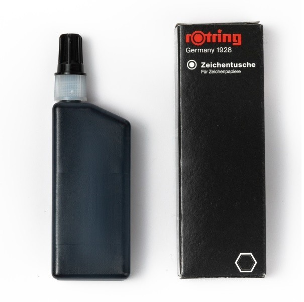 Тушь для изографа Rotring S0194660 23 мл, цвет черный (s0194660) за 320 ...