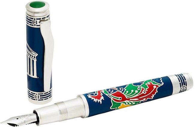 Ручка перьевая Omas Silver «FENICE» Ручка перьевая Omas Silver «FENICE»