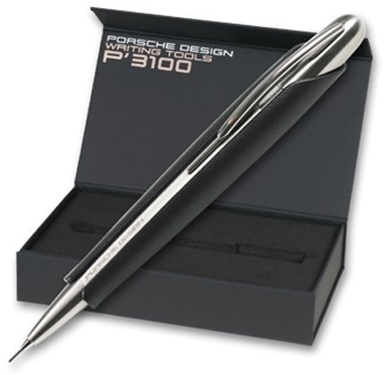 Шариковая ручка Porsche Design P`3150 Leather Black