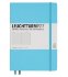 Записная книжка Leuchtturm A5 (в линейку), 251 стр., твердая обложка, холодно-синяя