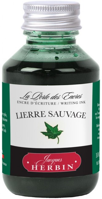 Чернила в банке Herbin, 100 мл, Lierre sauvage Зеленый Чернила в банке Herbin, 100 мл, Lierre sauvage Зеленый