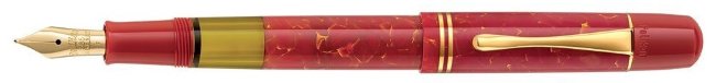 Подарочный набор: перьевая ручка Pelikan M101N SE Bright Red GT + чернила Подарочный набор: перьевая ручка Pelikan M101N SE Bright Red GT + чернила