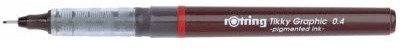 Ручка капиллярная Rotring Tikky Graphic 1904754 0.4мм, черные чернила Ручка капиллярная Rotring Tikky Graphic 1904754 0.4мм, черные чернила
