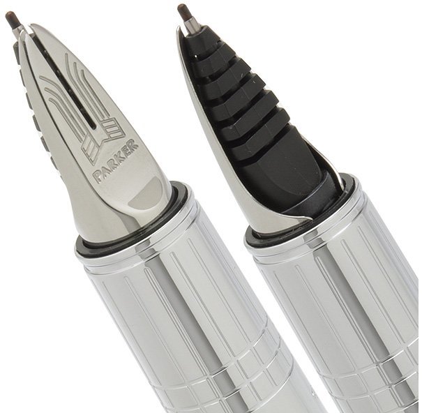 Ручка-5й пишущий узел Parker Ingenuity Slim F500, LaqBlack CT