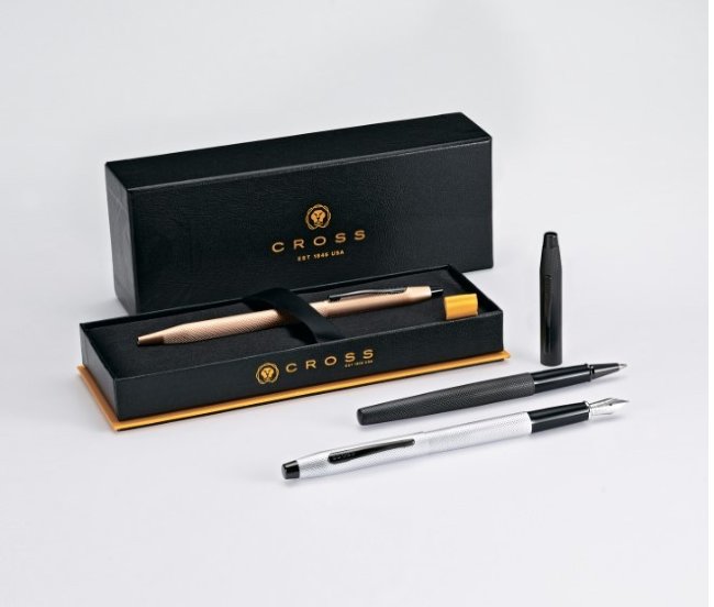 Шариковая ручка Cross Classic Century Brushed Black PVD Шариковая ручка Cross Classic Century Brushed Black PVD