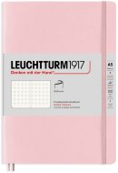 Записная книжка Leuchtturm А5 (в точку), 123 стр., мягкая обложка, розовая