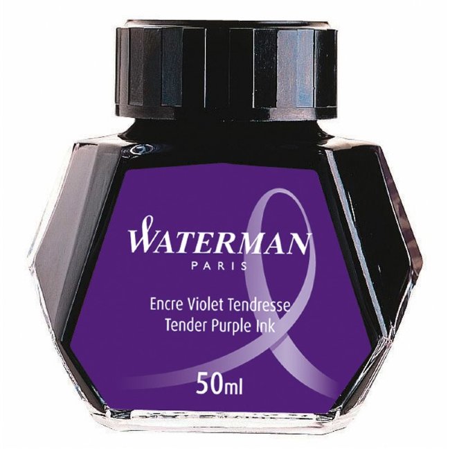 Флакон с чернилами Waterman для перьевой ручки Waterman, фиолетовый Флакон с чернилами Waterman для перьевой ручки Waterman, фиолетовый
