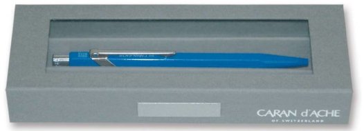 Коробка подарочная Carandache для 1-2 ручек/карандашей, серая