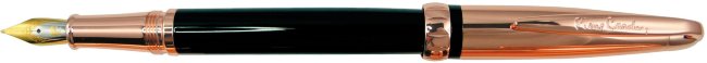 Перьевая ручка Pierre Cardin Espace черный лак, розовое золото Перьевая ручка Pierre Cardin Espace черный лак, розовое золото