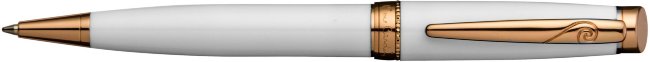 Шариковая ручка Pierre Cardin Luxor белый лак, позолота Шариковая ручка Pierre Cardin Luxor белый лак, позолота