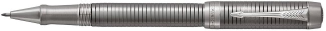 Ручка-роллер Parker Duofold T308 Prestige, Ruthenium Chiselled CT Ручка-роллер Parker Duofold T308 Prestige, Ruthenium Chiselled CT