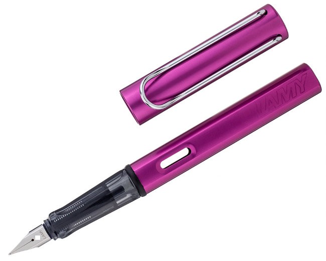 Перьевая ручка Lamy 099 al-star, Ярко-розовый Перьевая ручка Lamy 099 al-star, Ярко-розовый