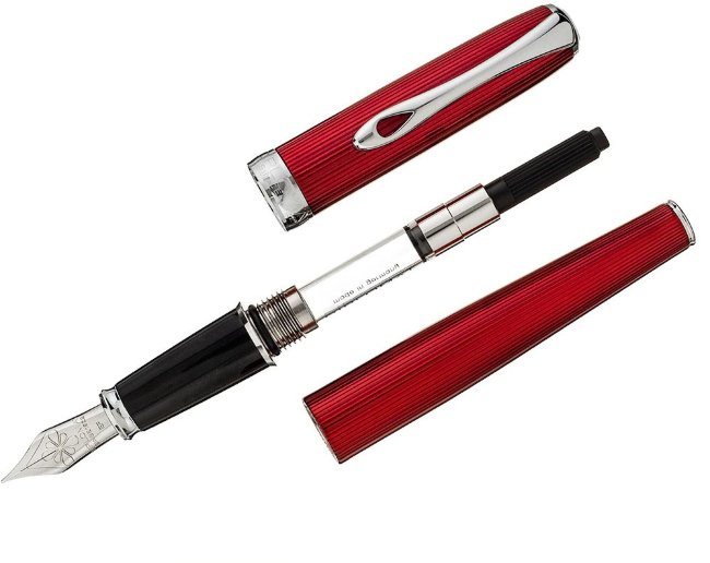 Перьевая ручка Diplomat Excellence A2 Skyline Red Перьевая ручка Diplomat Excellence A2 Skyline Red