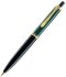 Ручка шариковая Pelikan Souveraen K 400, черный/зеленый, подарочная коробка