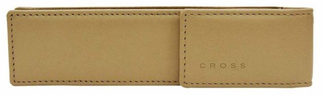 Футляр Cross Century Classic для двух ручек кожаный, песочный