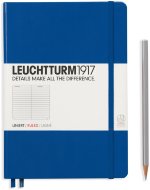 Записная книжка Leuchtturm A5 (в линейку), 251 стр., твердая обложка, королевски-синяя