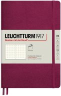 Записная книжка Leuchtturm А5 (в точку), 123 стр., мягкая обложка, винная
