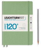 Блокнот Leuchtturm Edition А5 (в точку), 203 стр., твердая обложка, пастельный зеленый