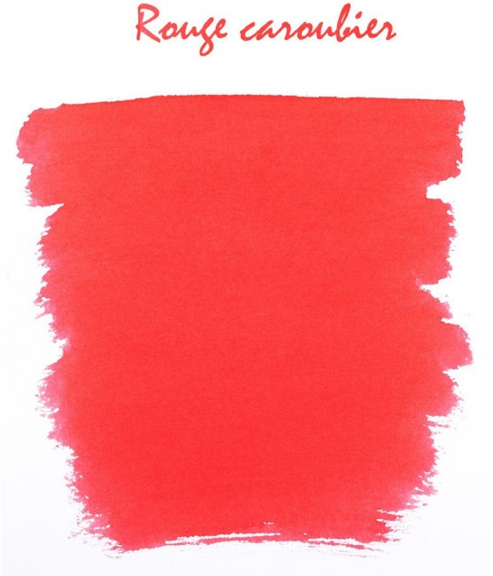 Чернила в банке Herbin, 10 мл, Rouge caroubier Алый