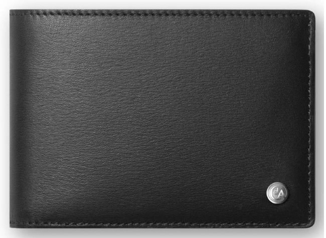 Кошелек Carandache Haute Maroquinerie, 10 отделений для карт, черный Кошелек Carandache Haute Maroquinerie, 10 отделений для карт, черный