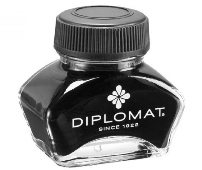 Чернила Diplomat для перьевой ручки, черные 30 мл Чернила Diplomat для перьевой ручки, черные 30 мл