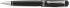 Ручка шариковая DIA2 1мм черный корпус с хромированными вставками