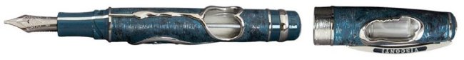Перьевая ручка Visconti Salvador Dali Dance of Time I Limited Edition, Blue ST