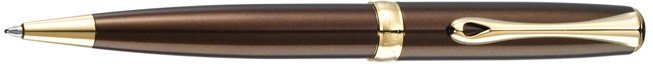 Шариковая ручка Diplomat Excellence A2 Marrakesh Brown Gold