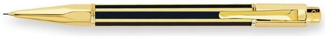 Механический карандаш Caran d`Ache Varius Chinablack Gold Plated Механический карандаш Caran d`Ache Varius Chinablack Gold Plated
