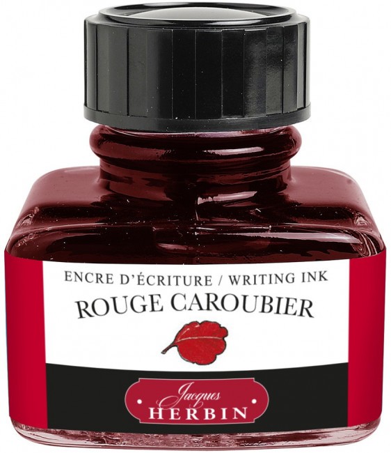 Чернила в банке Herbin, 30 мл, Rouge caroubier Алый Чернила в банке Herbin, 30 мл, Rouge caroubier Алый