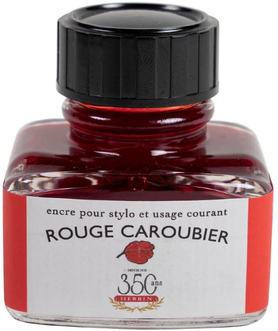 Чернила в банке Herbin, 30 мл, Rouge caroubier Алый Чернила в банке Herbin, 30 мл, Rouge caroubier Алый