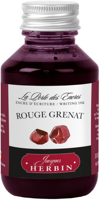 Чернила в банке Herbin, 100 мл, Rouge grenat Гранатовый Чернила в банке Herbin, 100 мл, Rouge grenat Гранатовый