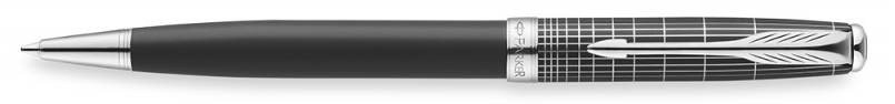 Шариковая ручка Parker Sonnet K536, Contort Black Cisele