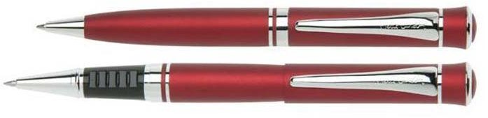 Набор: ручка шариковая и роллер Pierre Cardin Pen and Pen, красный
