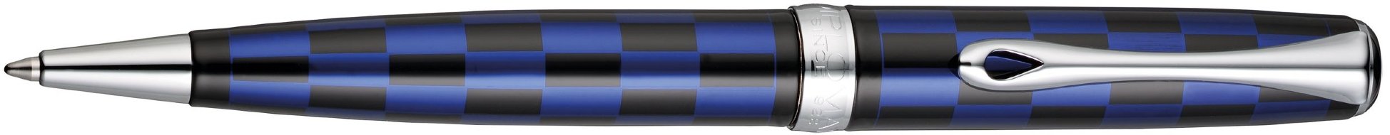 Шариковая ручка Diplomat Excellence A Rome Black Blue easyFlow