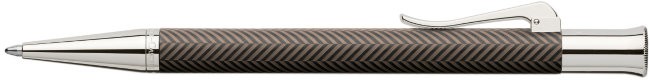 Шариковая ручка Graf von Faber-Castell Guillloche Cisele Brown Шариковая ручка Graf von Faber-Castell Guillloche Cisele Brown