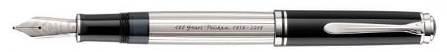 Перьевая ручка Pelikan Spirit of 1838 LE, Серебро 925 пробы стерлинговое M, подарочная коробка Перьевая ручка Pelikan Spirit of 1838 LE, Серебро 925 пробы стерлинговое M, подарочная коробка