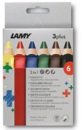 Набор карандашей Lamy 3Plus 6 шт. в картонной упаковке