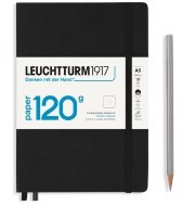 Блокнот Leuchtturm Edition А5 (в точку), 203 стр., твердая обложка, черный