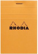 Блокнот Rhodia Basics №11, A7, клетка, 80 г, оранжевый