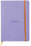 Записная книжка Rhodiarama в мягкой обложке, A5, точка, 90 г, Iris светло-фиолетовый
