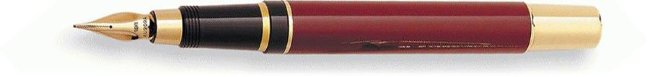 Ручка перьевая Aurora Limited Edition Leonardo da Vinci (бордовый лак, золото)