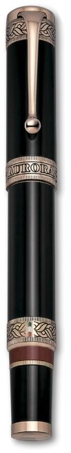 Перьевая ручка Aurora Dante Inferno Limited Edition, Black GT Перьевая ручка Aurora Dante Inferno Limited Edition, Black GT