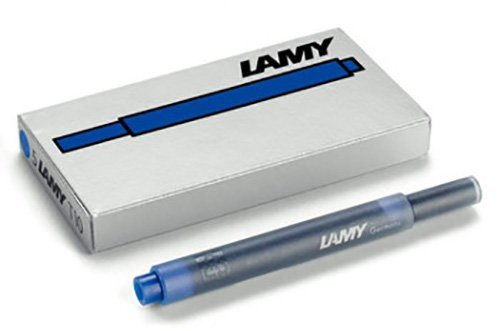 Картридж для перьевых ручек Lamy T10, синий, 5 шт