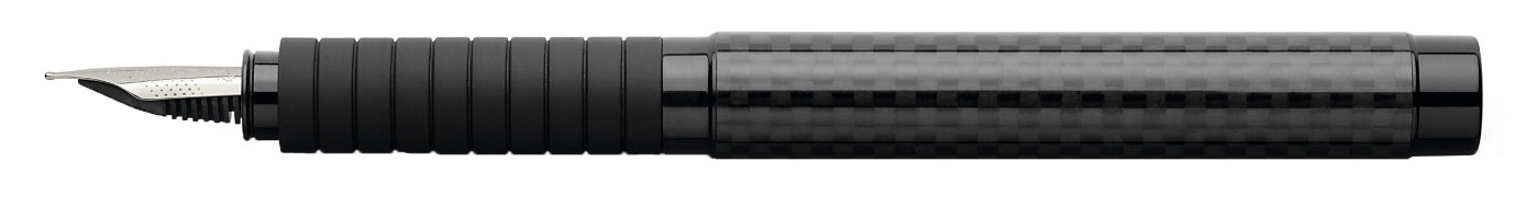Перьевая ручка Graf von Faber-Castell Basic Black, M, карбон