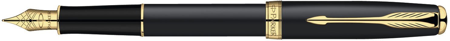 Перьевая ручка Parker Sonnet F528, Matte Black GT