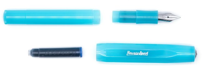 Ручка перьевая Frosted Sport Light Blueberry пластиковый корпус